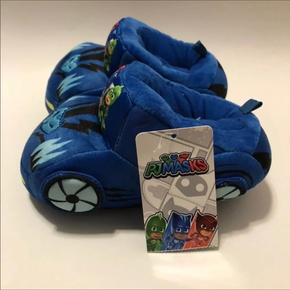 PJMASK Slipper Size 7-8 Boys New With‎ Tags Slip On